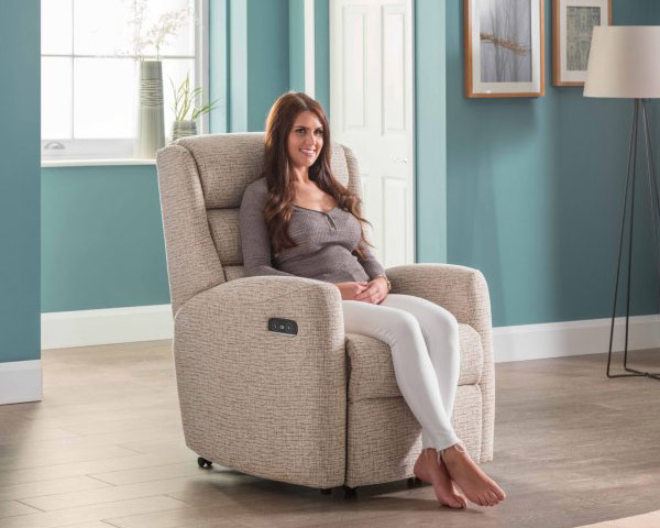 Celebrity Somersby fabric grande recliner at the Motorised furniture department Millichap's of Ramsey