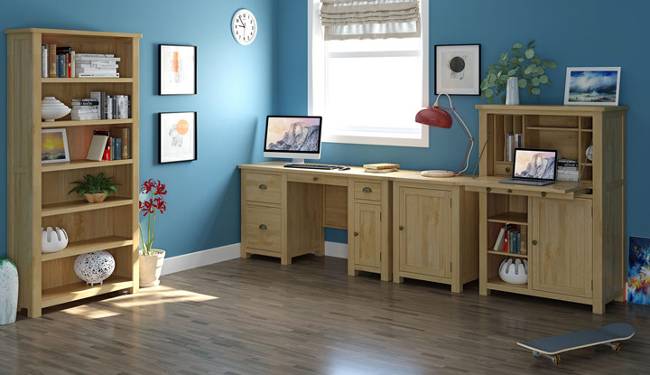 Classic Furniture Portland Oak Home office