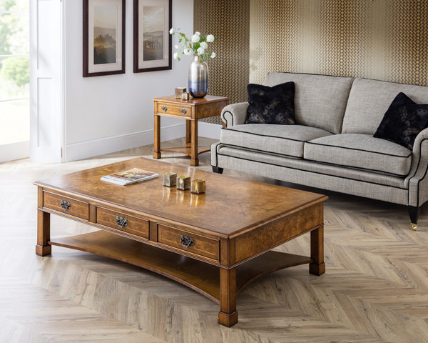 Iain James AMC 312 6 drawer coffee table at the Occasional furniture department Millichap's