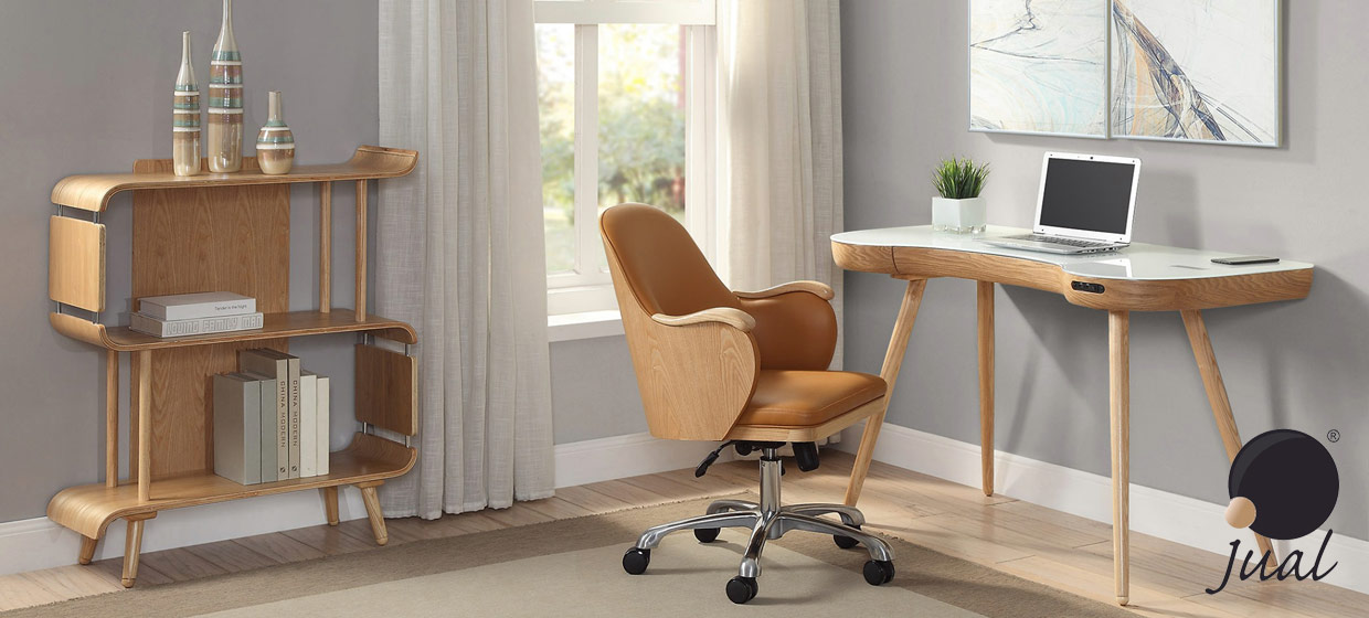 Jual Furnishings San Fransisco Smart desk and executive chair at Millichap's