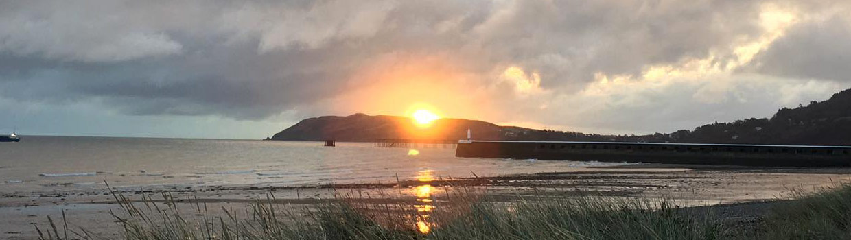 View across the water, Isle of Man