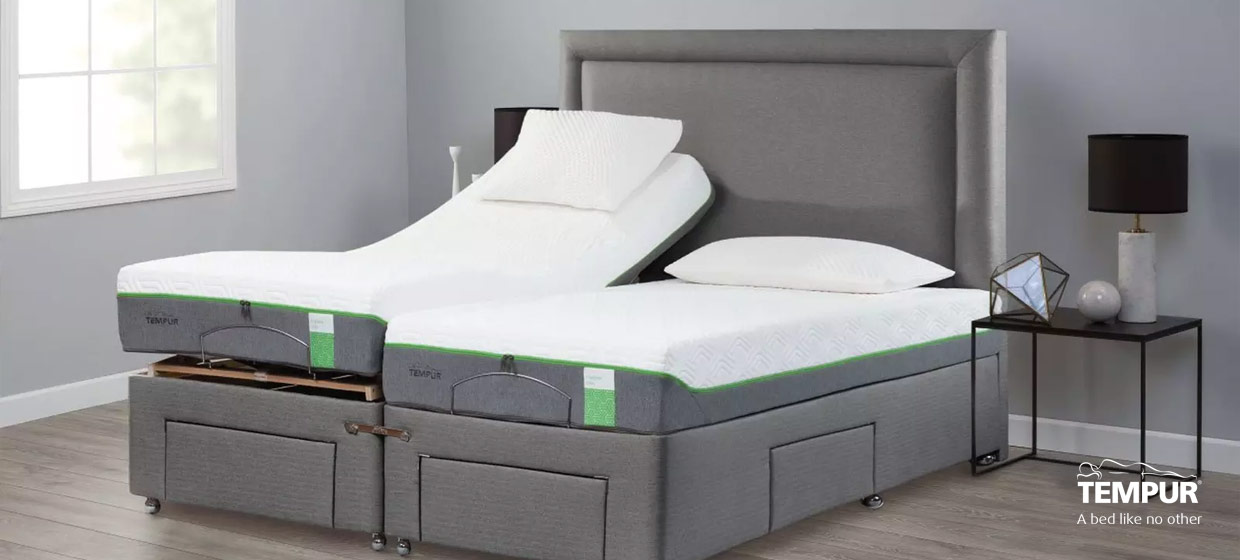 Tempur Moulton Adjustable Massage bed at Millichap's