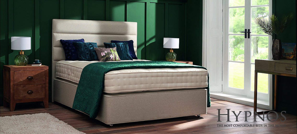 Hypnos Orthocare Supreme divan and mattress at Millichap's Bed department
