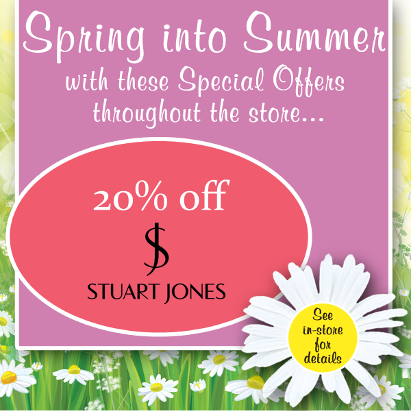 20% off Stuart Jones at Millichap's