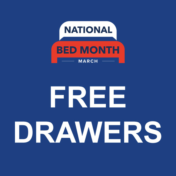 Free Drawers Bed offer at Millichap's