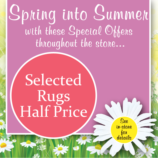 Selected Rugs Half Price at Millichap's