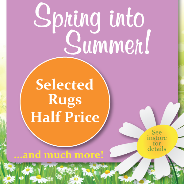 Selected Rugs Half Price at Millichap's