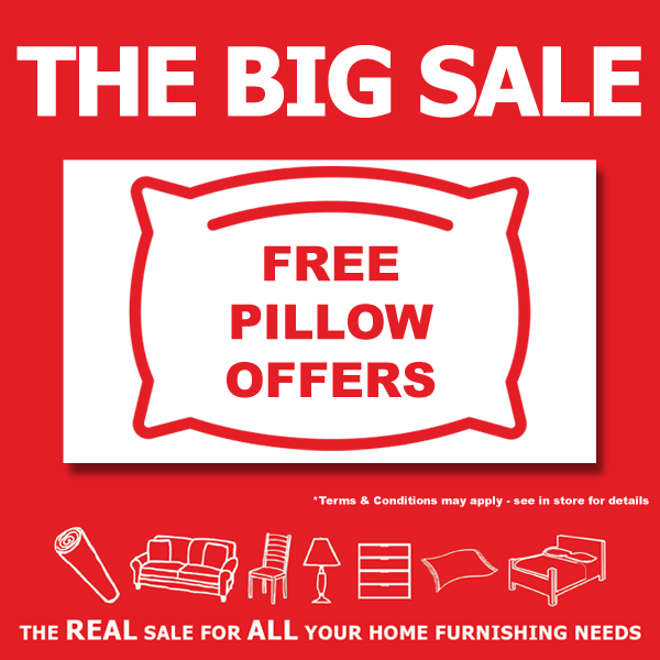 Free pillow offers at Millichap's