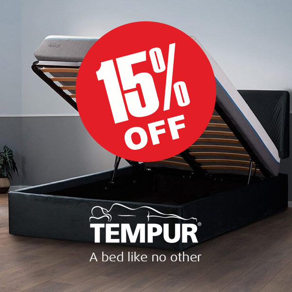 Up to 20% on Tempur bases at Millichap's