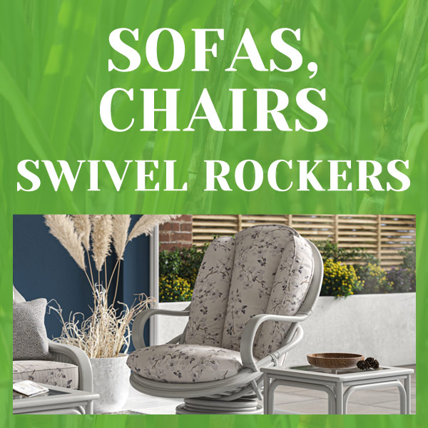 Sofas, chairs, swivel rockers
