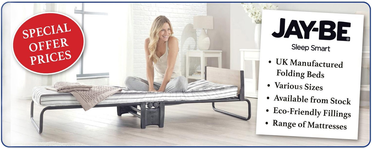 SSpecial Offers Prices on Jay-be Folding Guestbeds - see in-store at Millichap's
