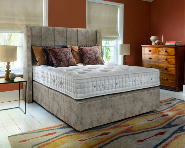 Hypnos Sherborne Divan at the Millichap's Beds Department