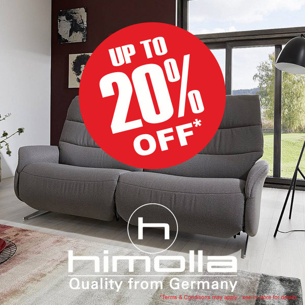 Himolla Sofa Sale Isle of Man | Millichap’s Department Store