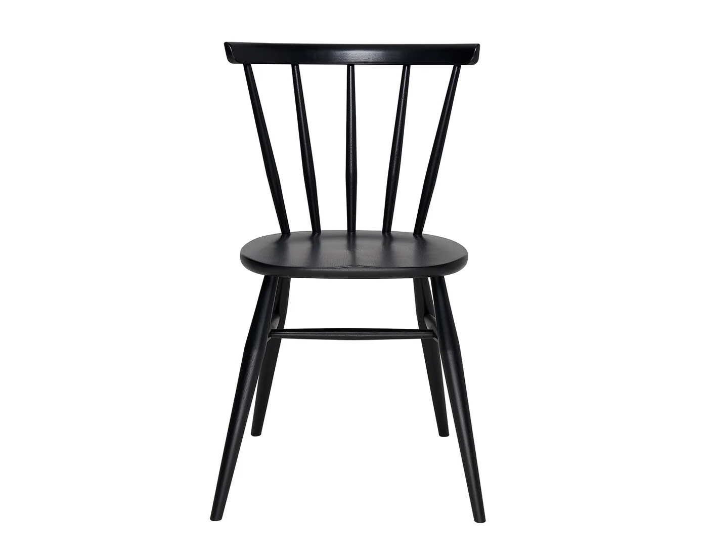 ercol | Heritage Chair with striking black lacquer