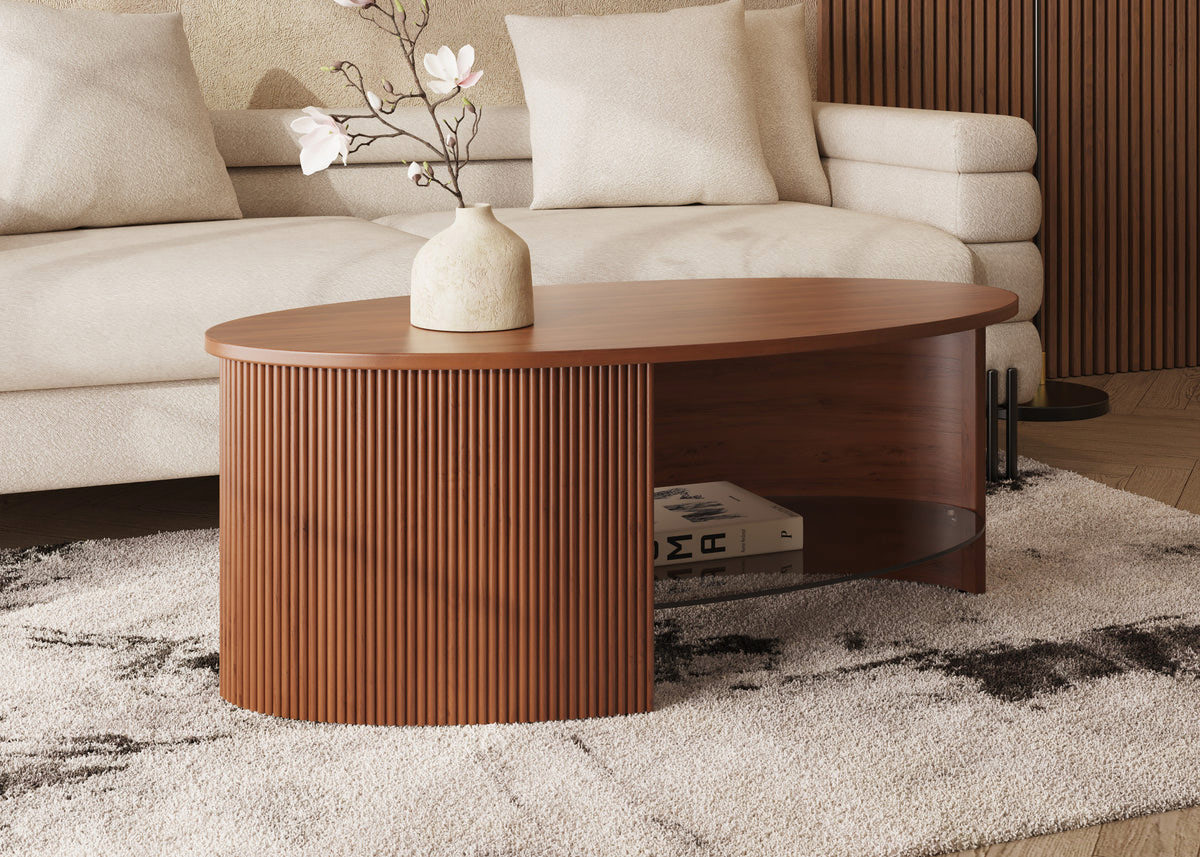 Jual Furnishings | Roma Walnut Coffee Table