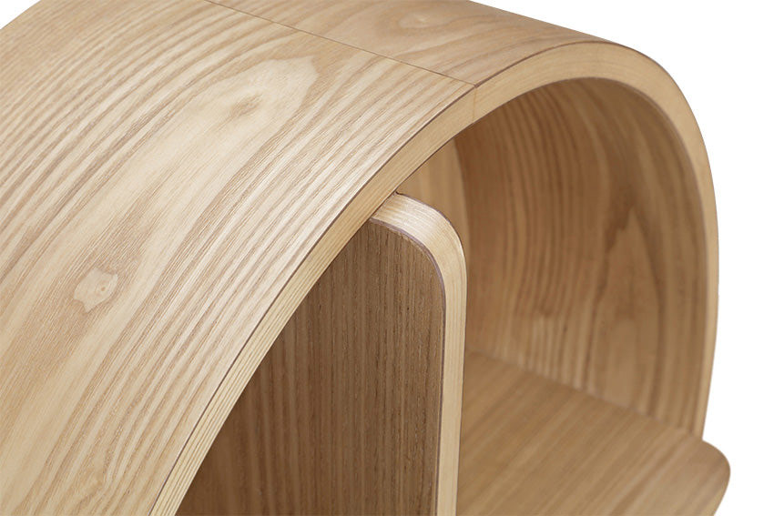 Jual Furnishings | Siena Oak Wall Shelf Detail