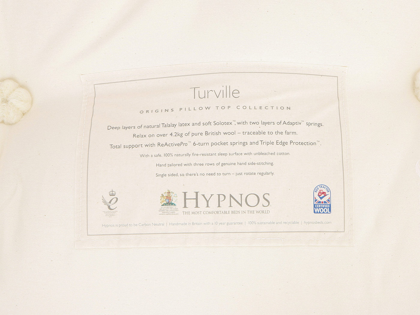 Hypnos | Turville Pillowtop Mattress